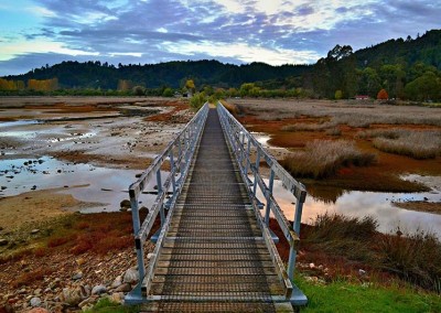 Abel Tasman estuary bridge
