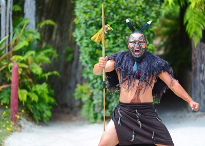 Maori warrior Te Puia